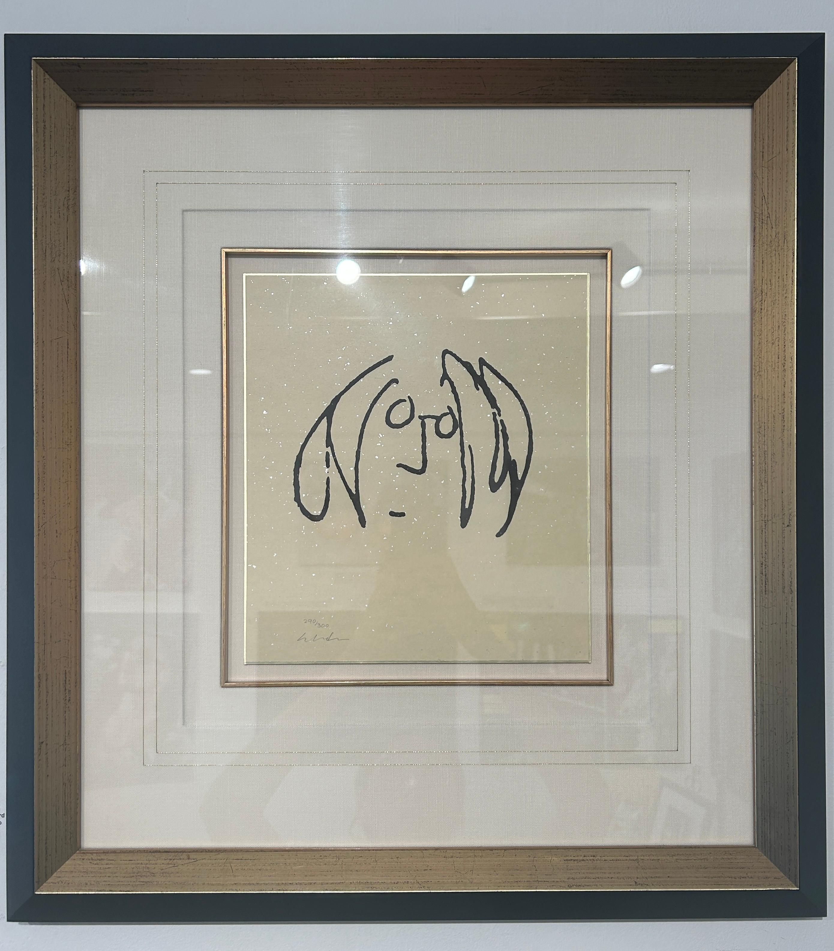 John Lennon Portrait Print - Self-Portrait