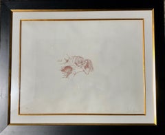 Signed "Bag One" 1970 Lithograph "Erotic #5"