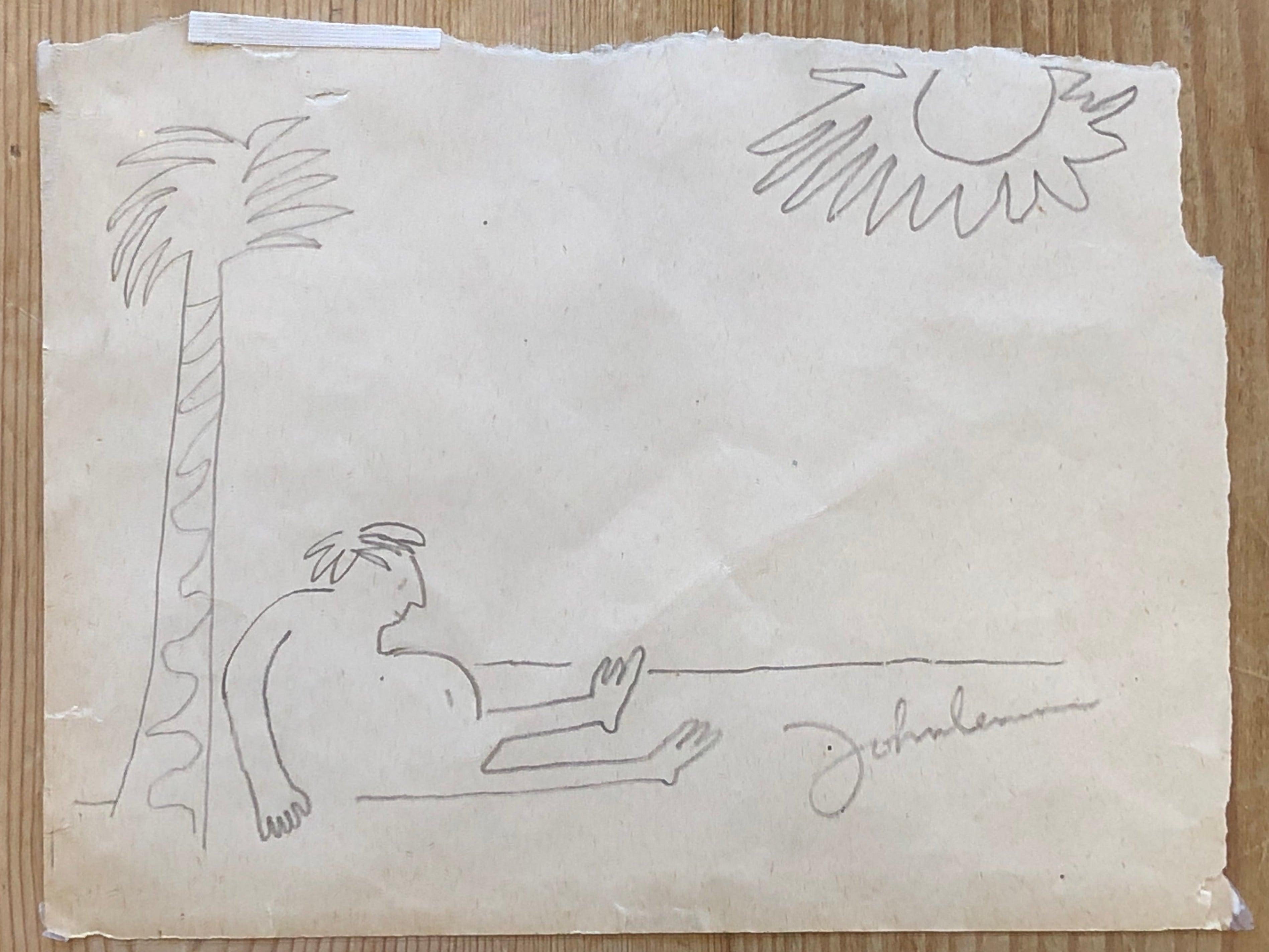 john lennon unterschrift