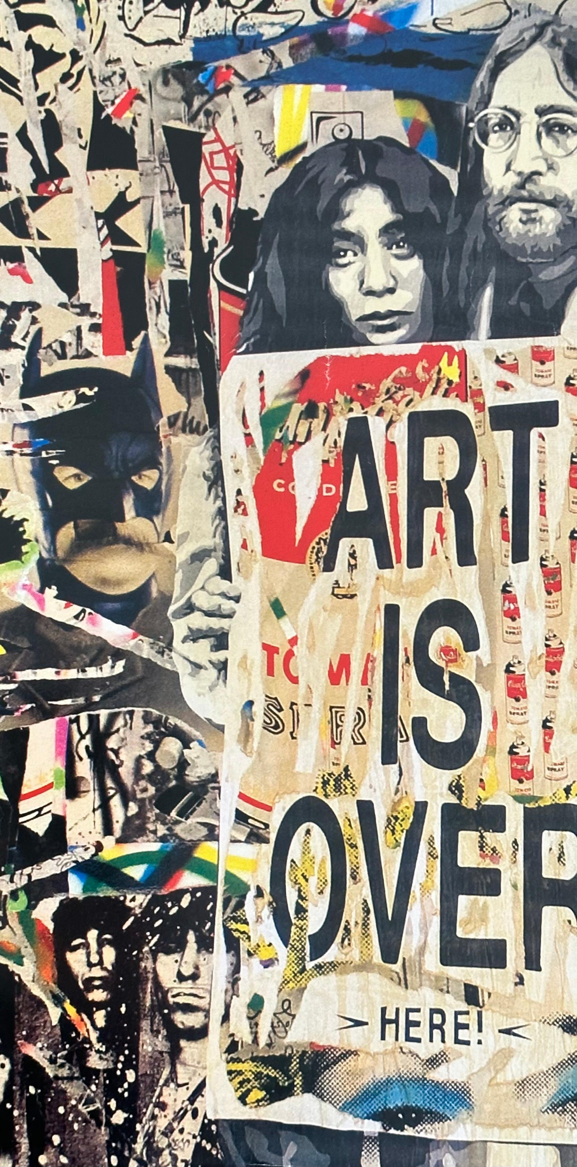 Póster Artístico de John Lennon y Yoko Ono de la Exposición ICONS en venta 6