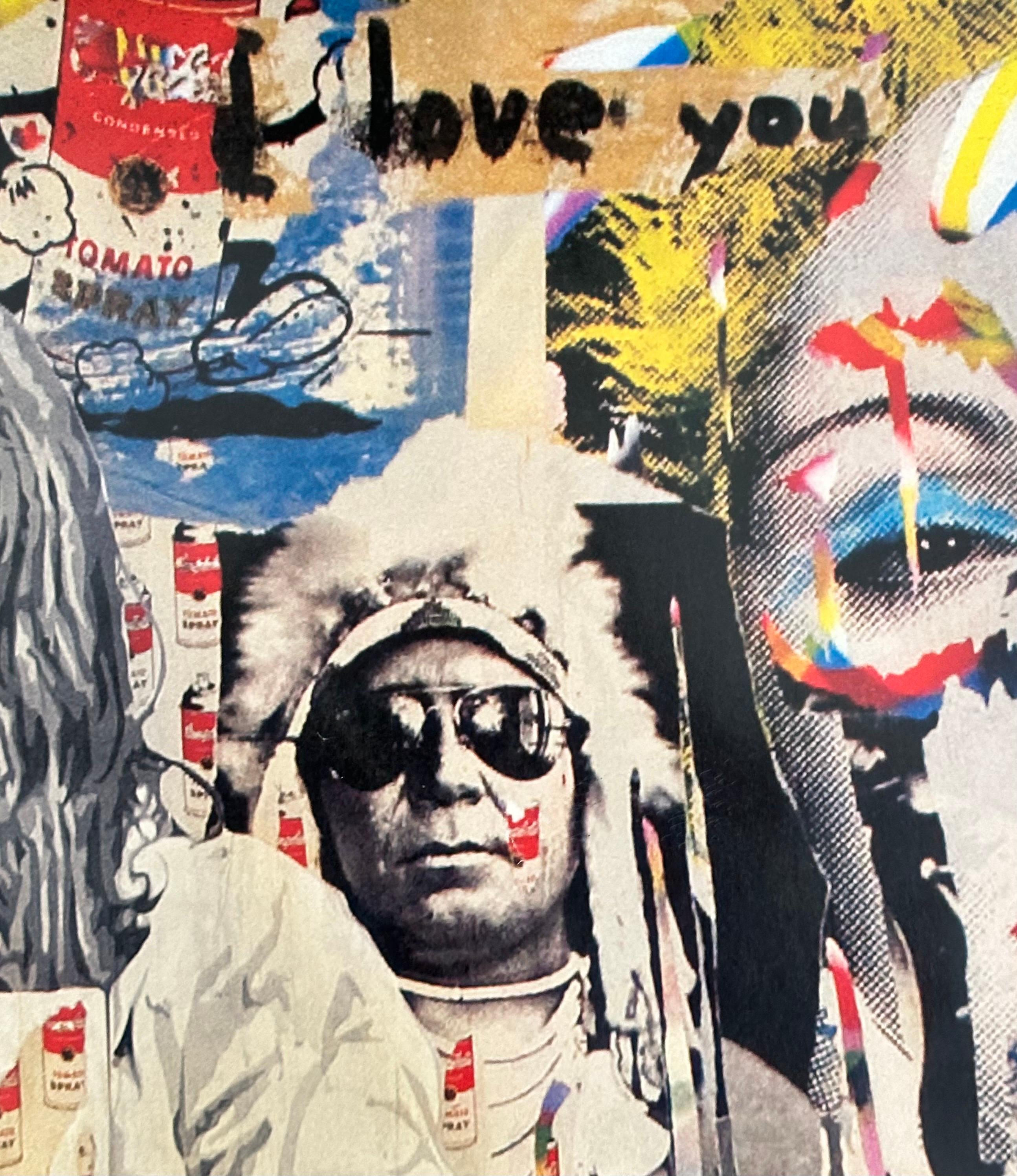 John Lennon & Yoko Ono Art Poster from the ICONS Exhibit by Mr. Brainwash For Sale 8