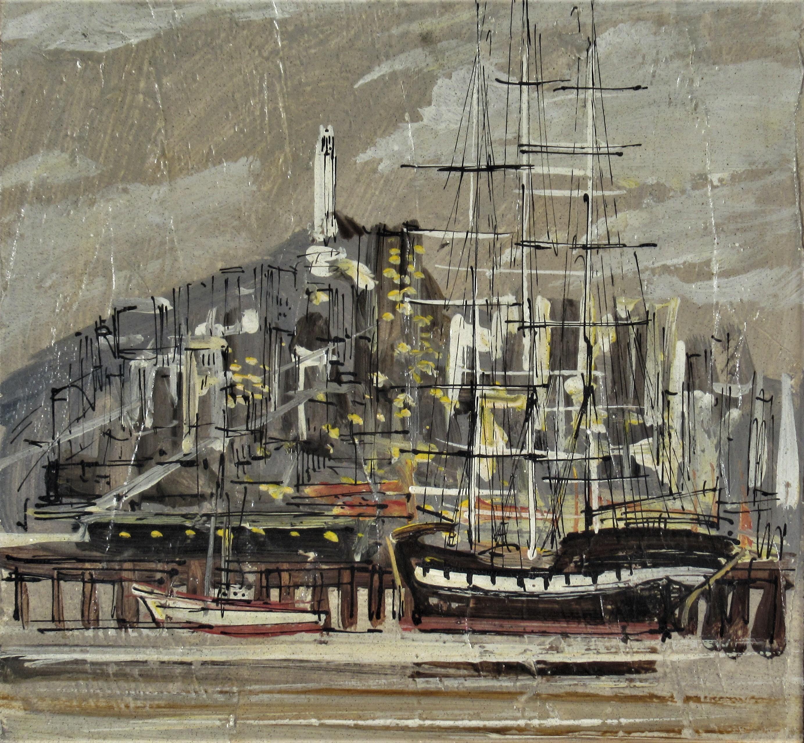 Balclutha - Painting by John Leonard Checkley