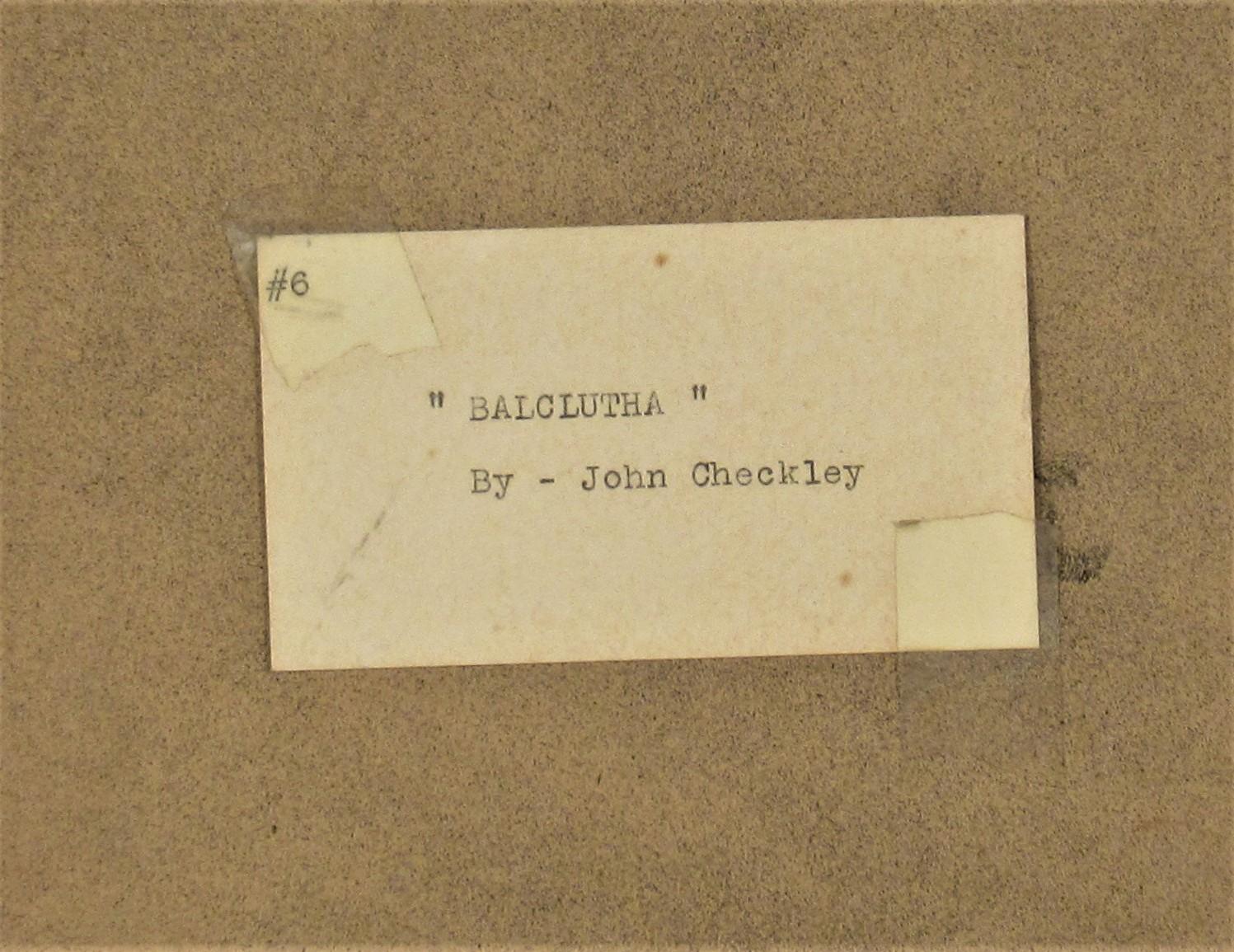 Balclutha - Impressionist Painting by John Leonard Checkley