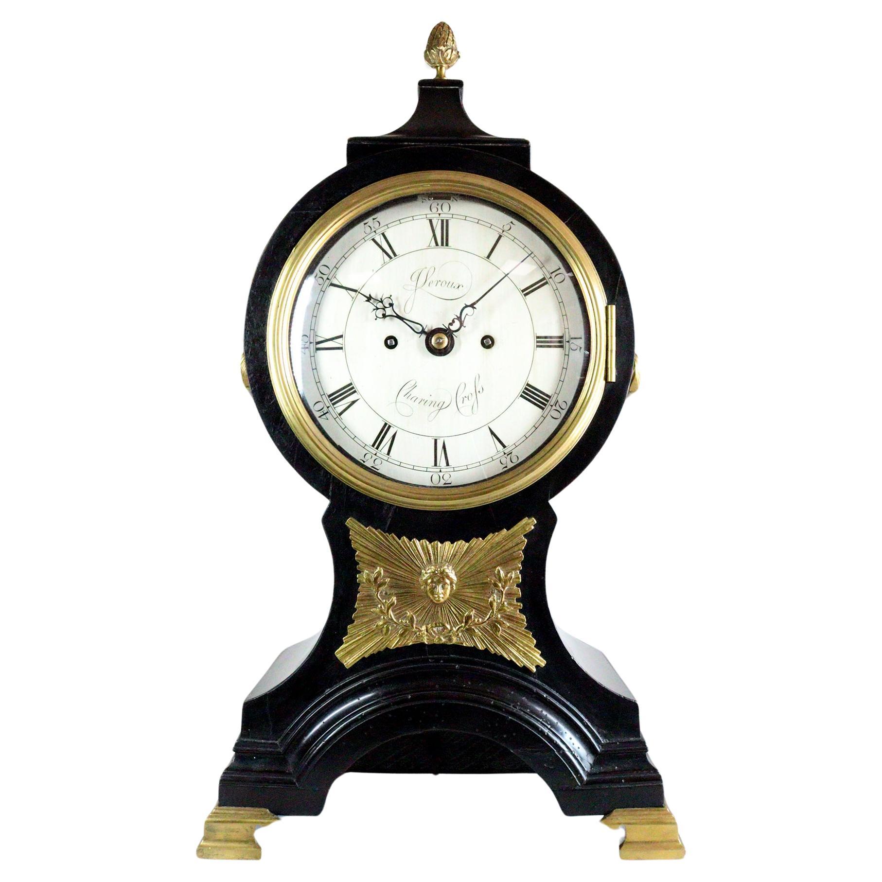 John Leroux, London. Twin Fusee Bracket Clock For Sale