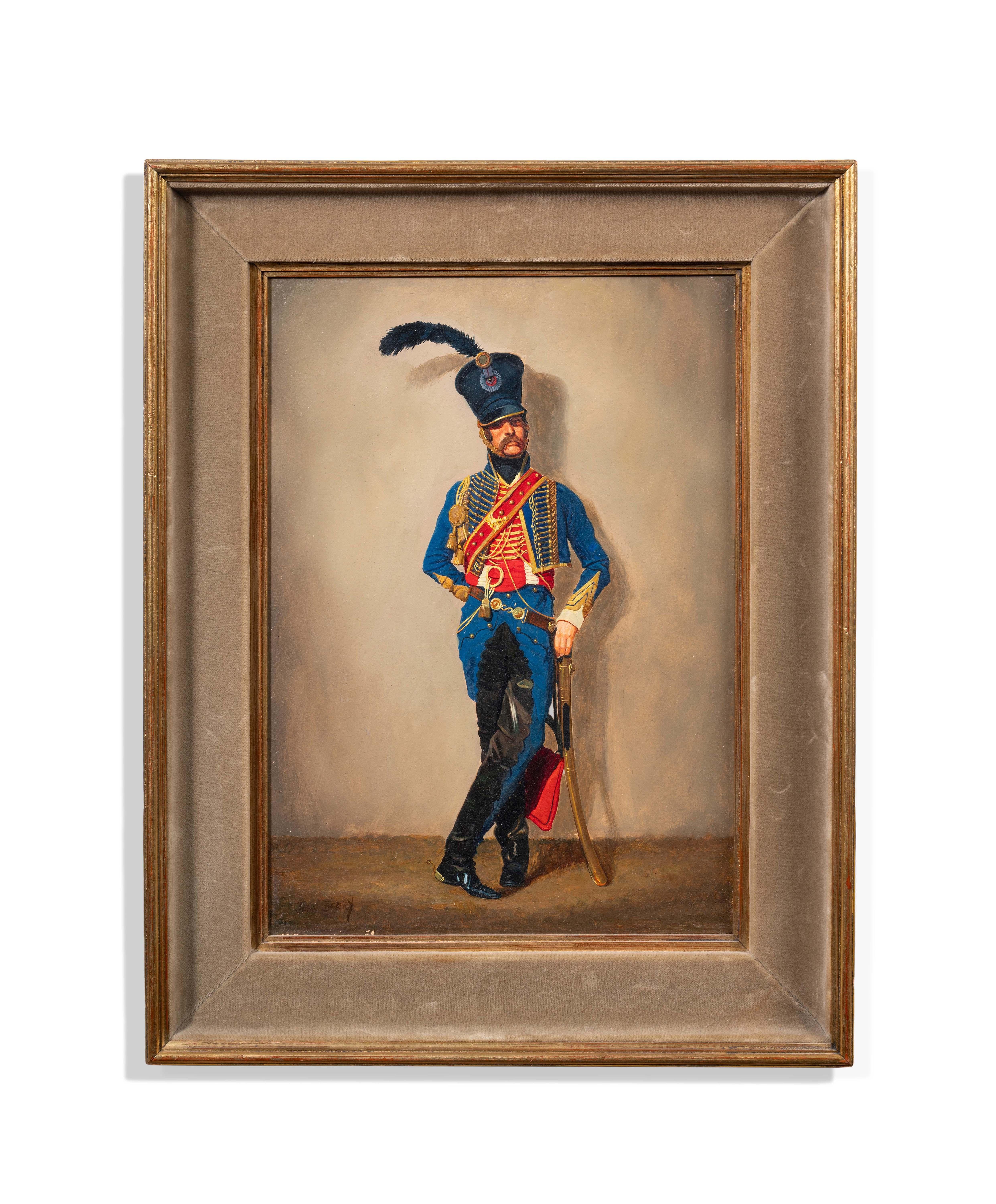 An Officer, Grande Armée, Hussars, Circa 1815