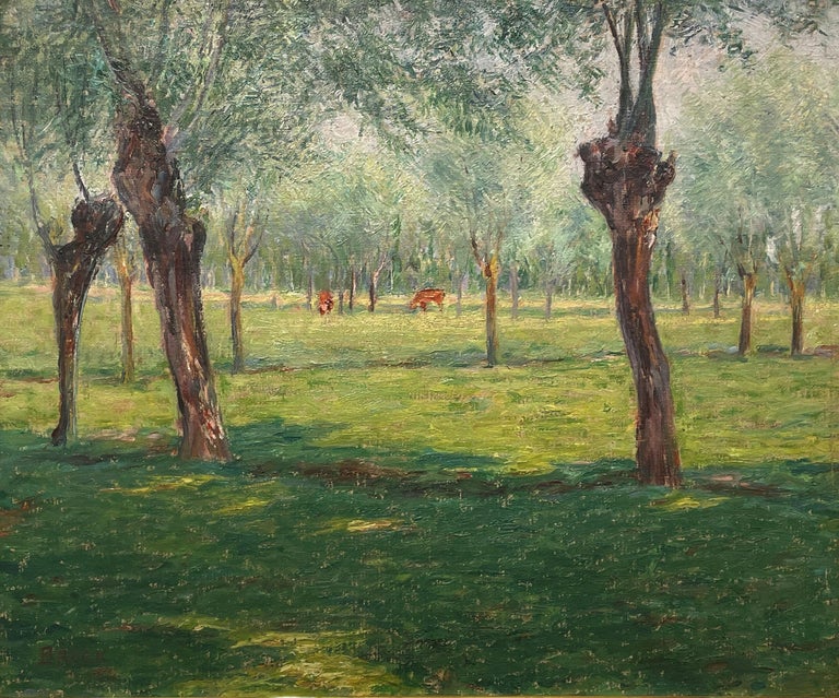 John Leslie Breck - Field with Dappled Sunlight, Giverny, France, John ...