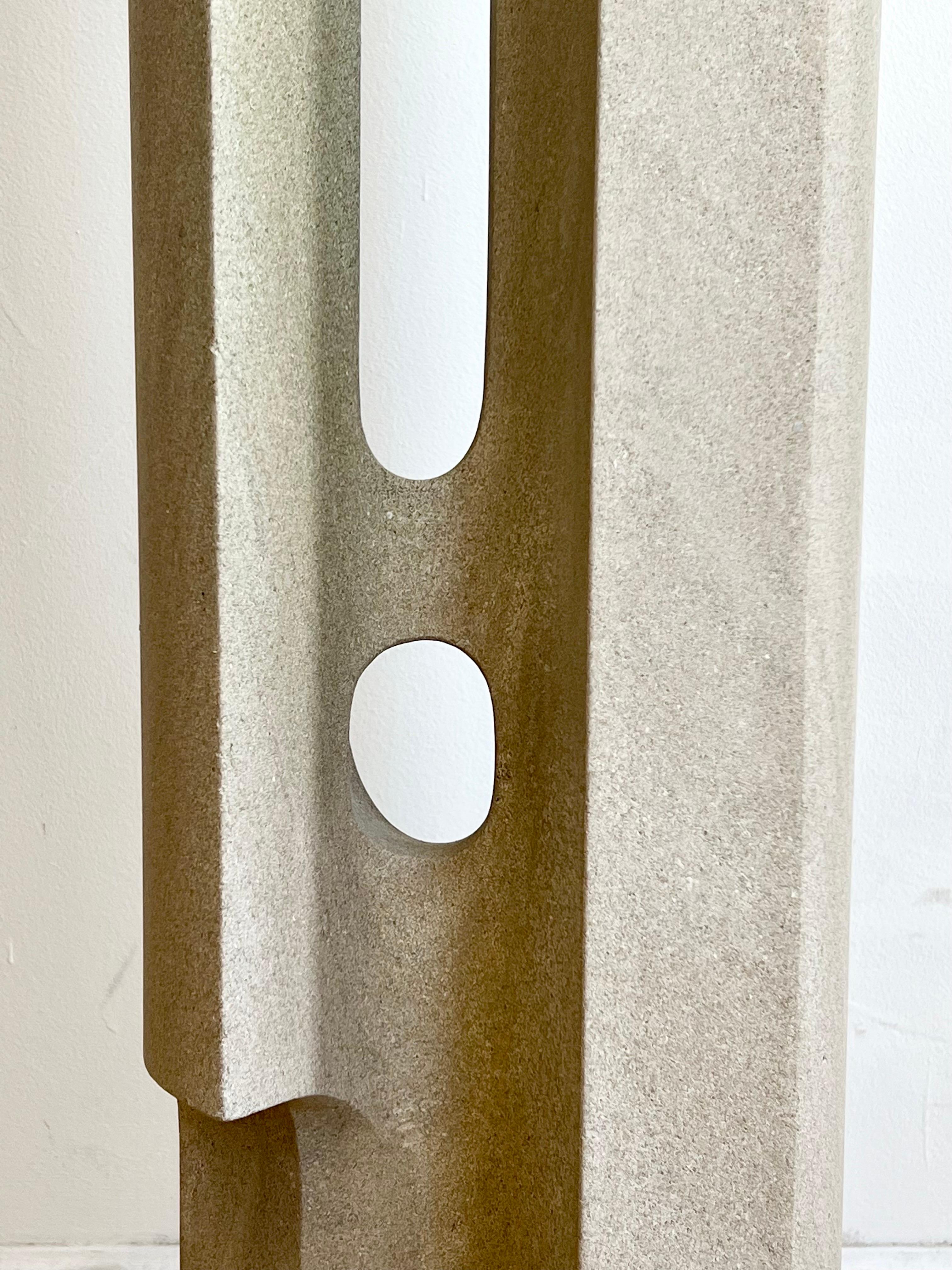 Late 20th Century John Libberton Tall Modernist Architectural Sculpture