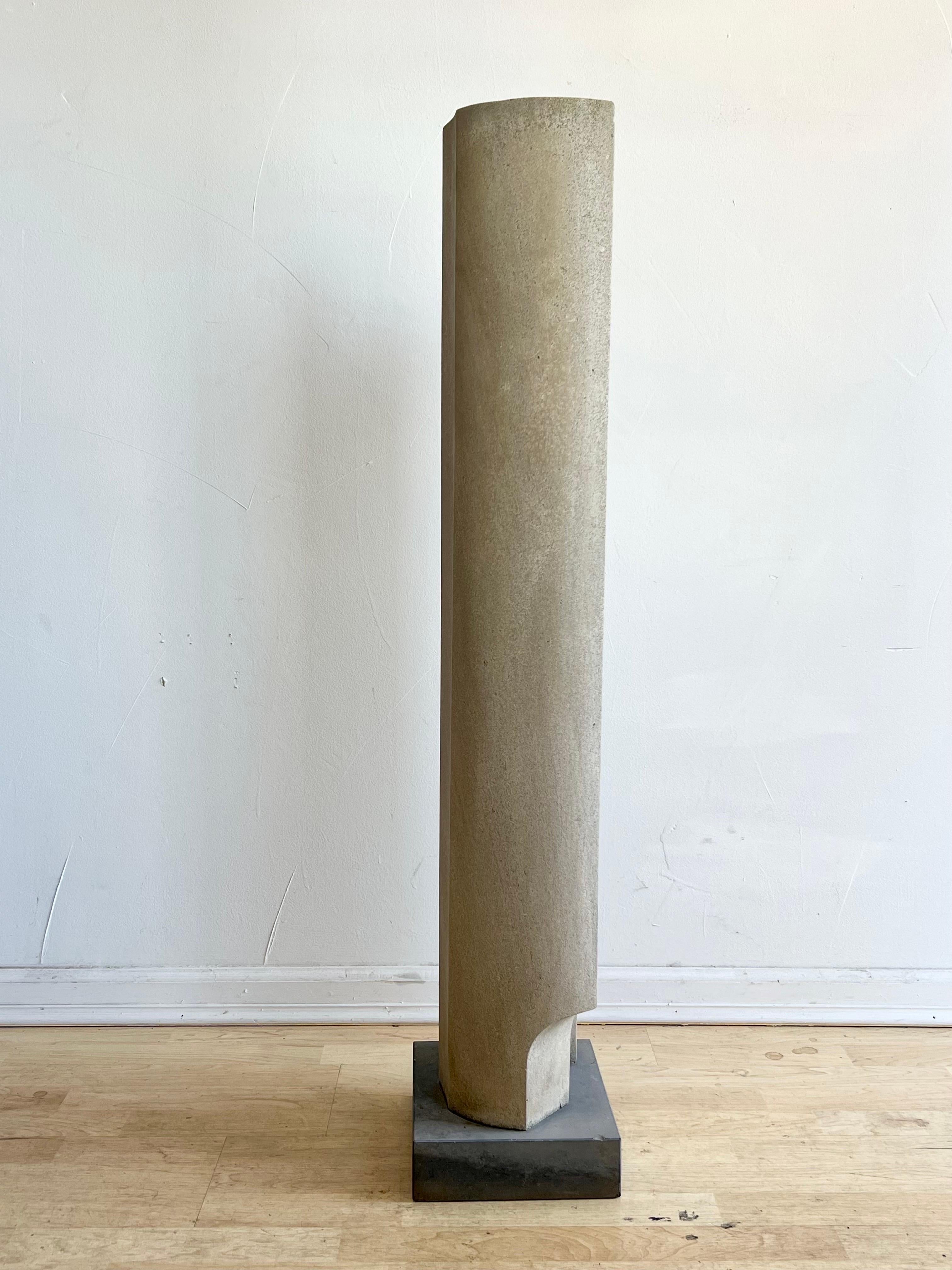 John Libberton Tall Modernist Architectural Sculpture 1