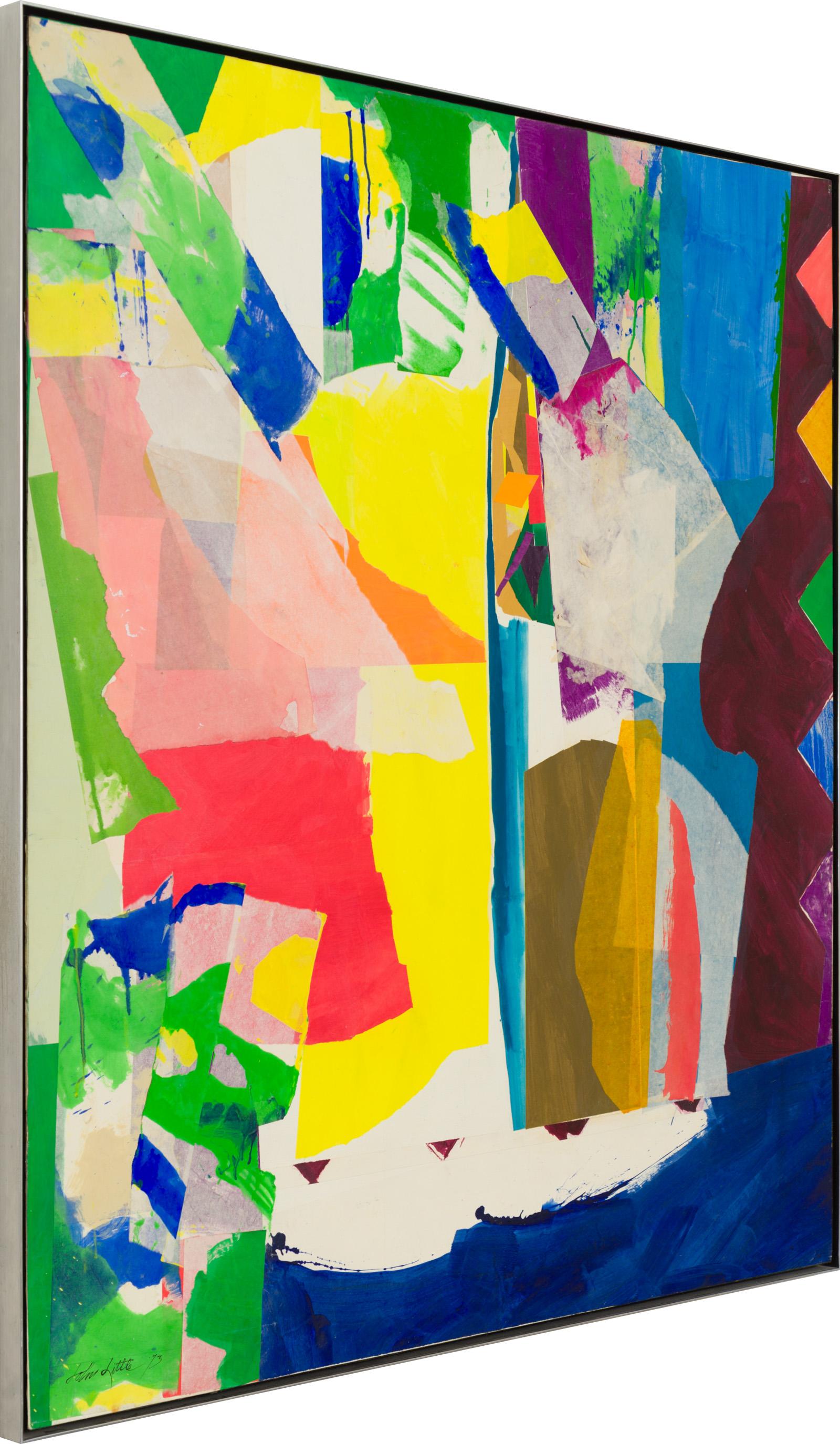 Antenato africano - Painting Espressionismo astratto di John Little