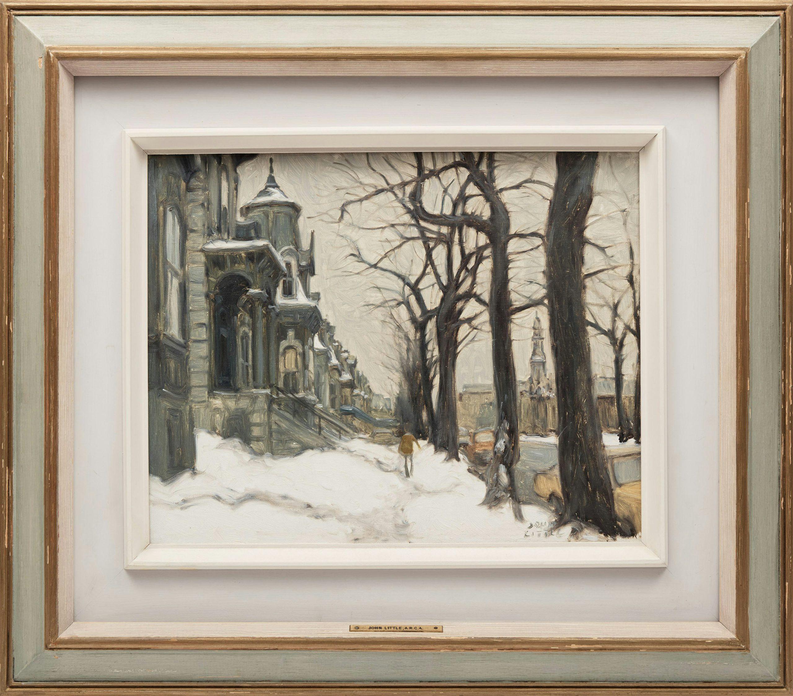 Quebec – Painting von John Little