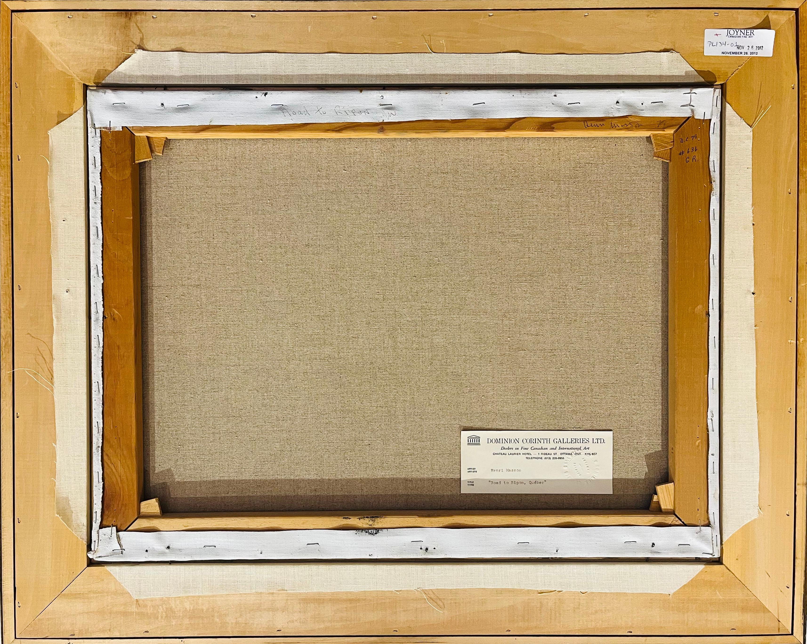 Quebec (Braun), Landscape Painting, von John Little