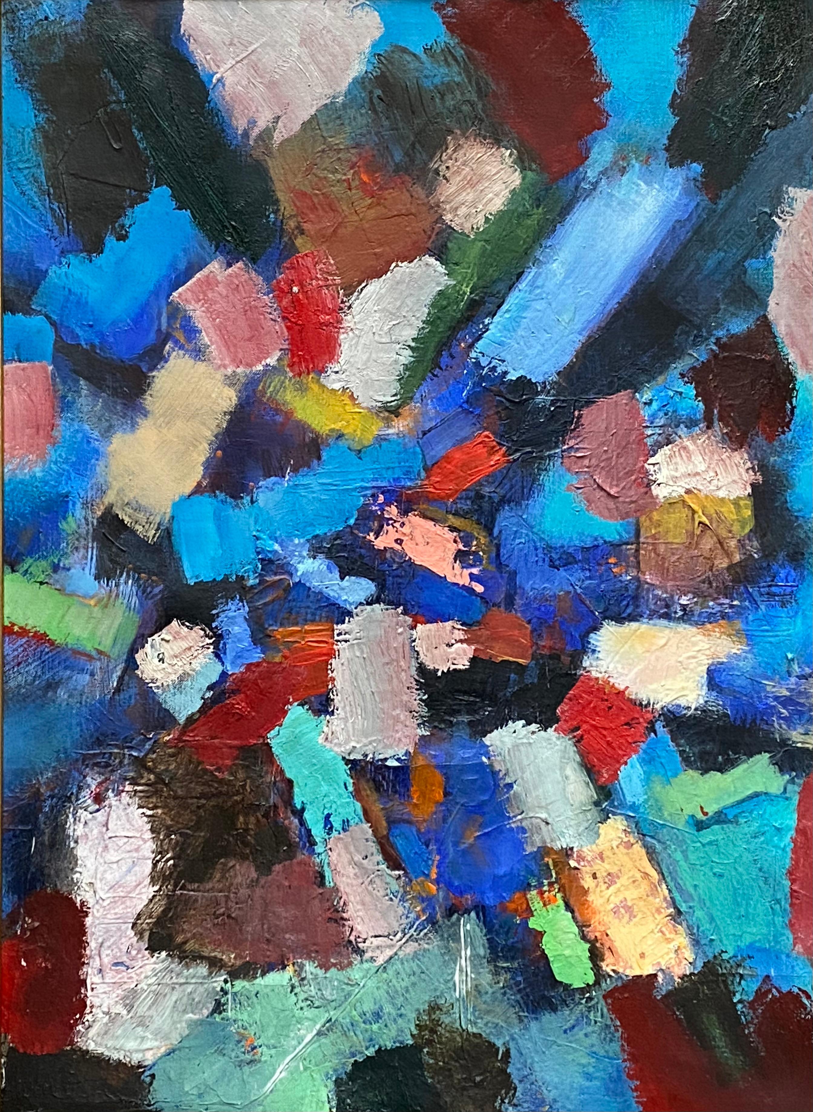 “Untitled” - Abstract Expressionist Painting by John Little