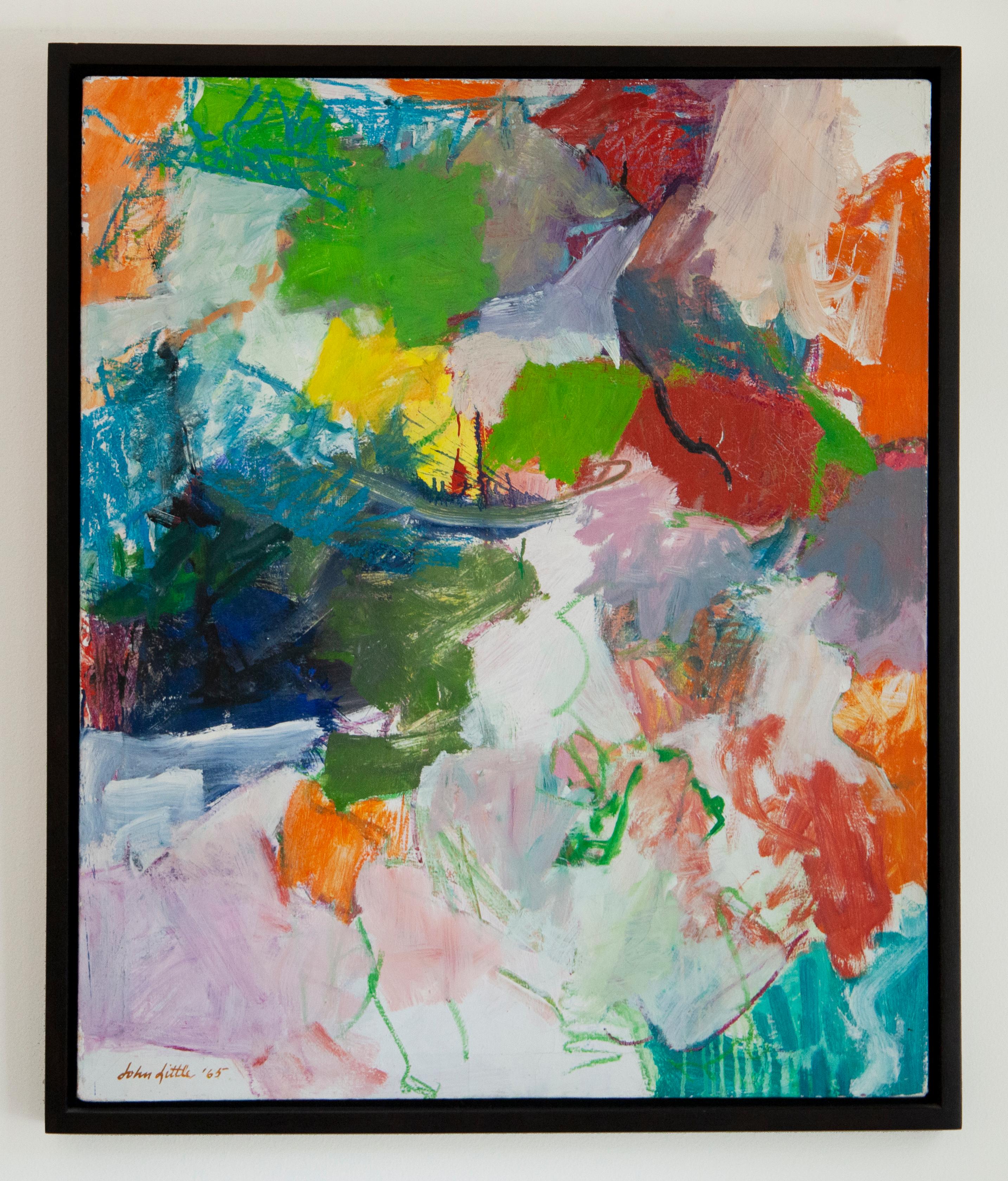 John Little Abstract Painting - Untitled