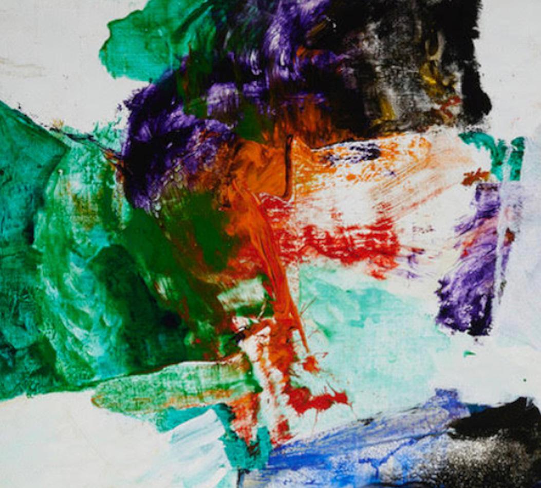John Little
1907 - attivo a New York - 1984
Whigmarleerie
1966
Olio su tela
33 x 27 pollici (84 x 69 cm)
Dimensioni della cornice:  35 x 29 pollici (89 x 73,6 cm)
Firmato, intitolato e datato sul retro: Whigmaleerie 1966 John