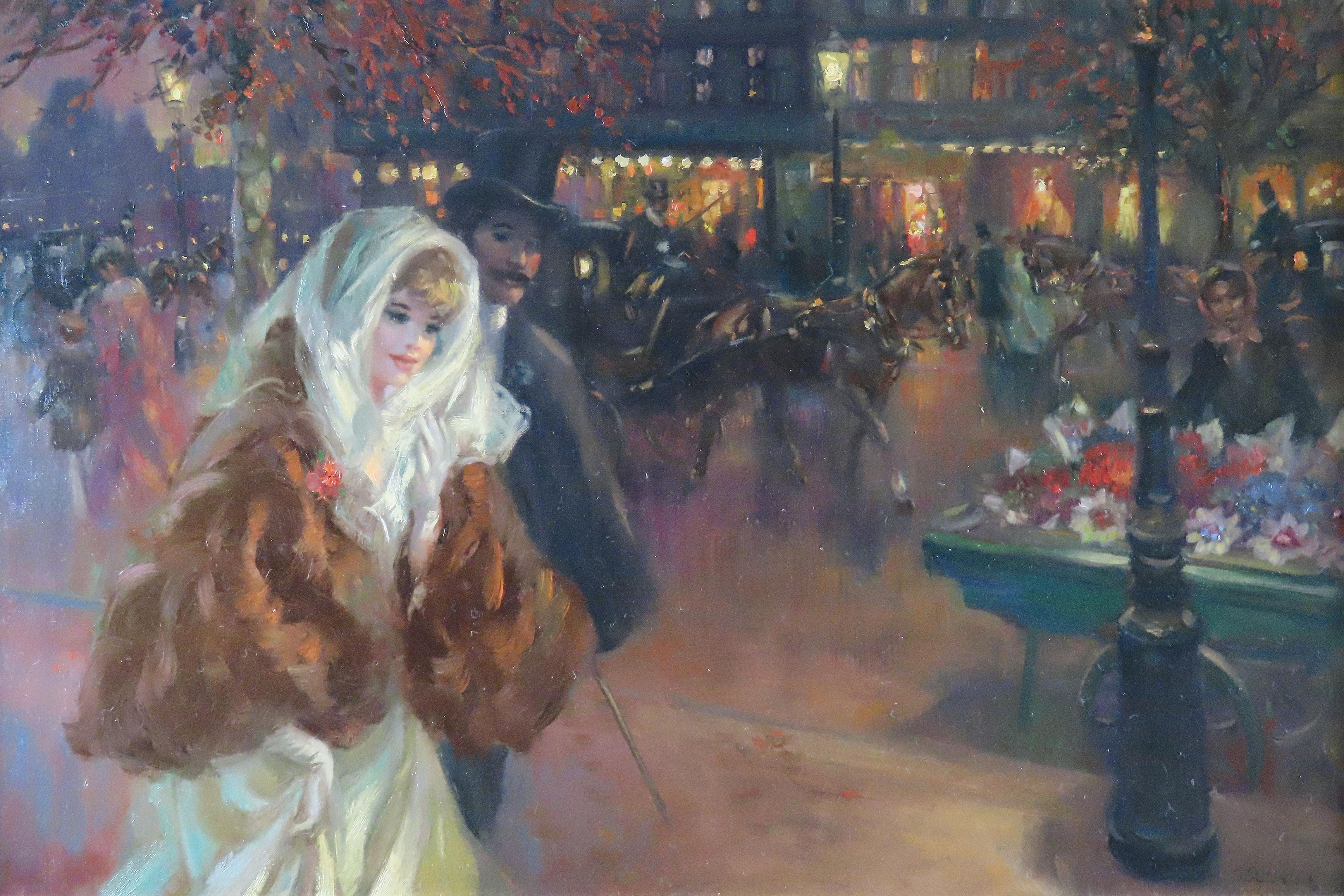 Huile originale sur toile, John Lloyds, 
