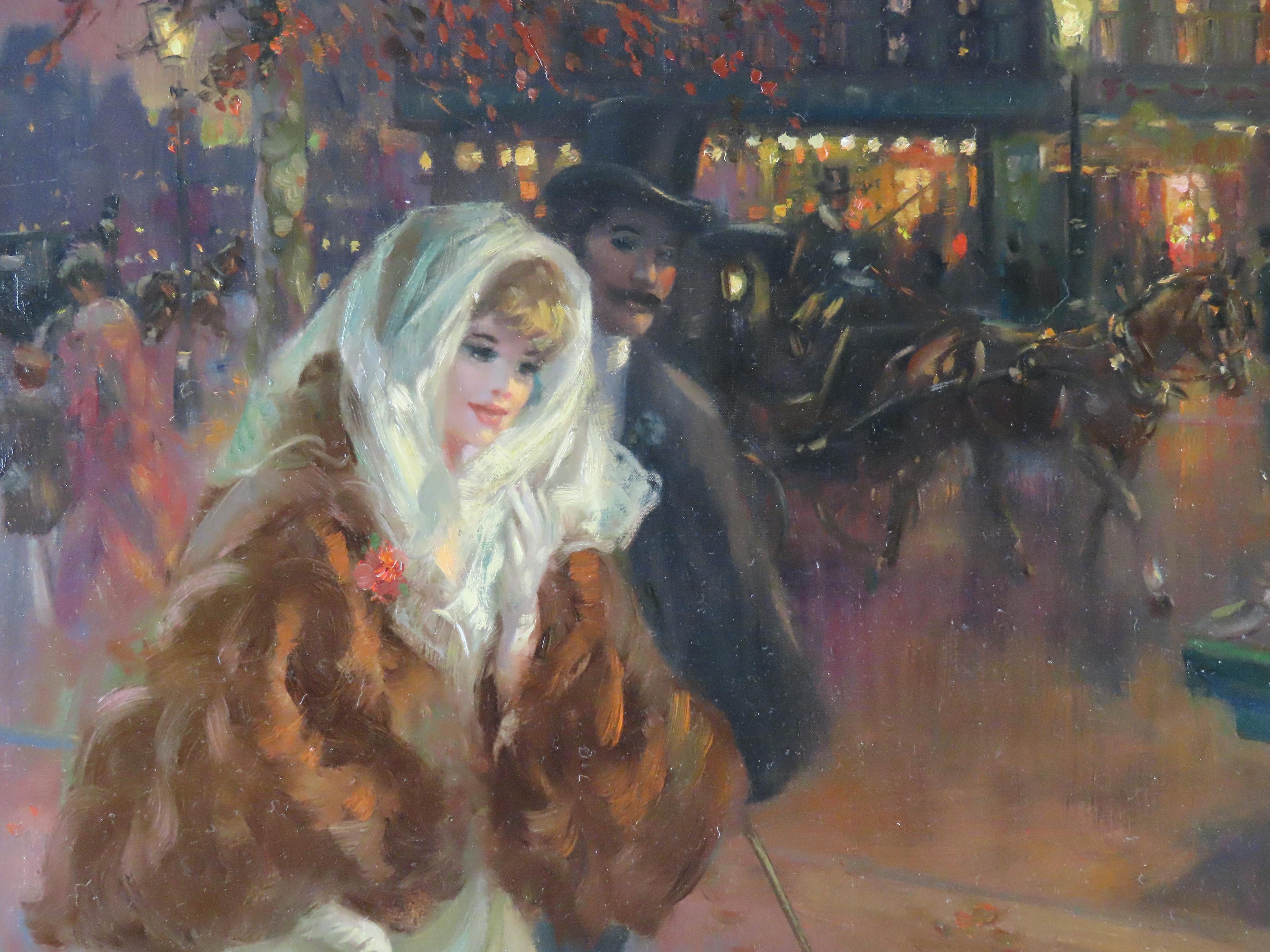 Huile originale sur toile, John Lloyds, 
