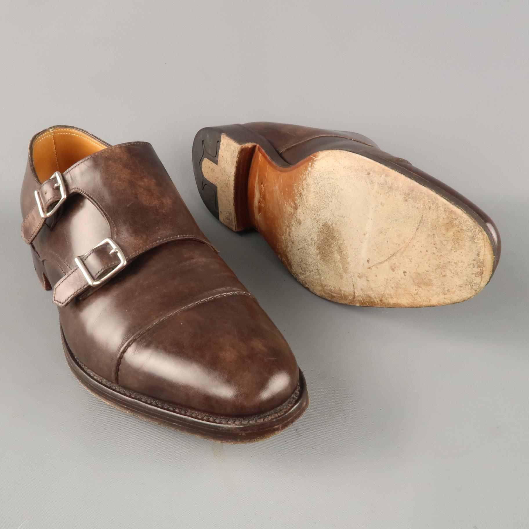 john lobb double monk straps