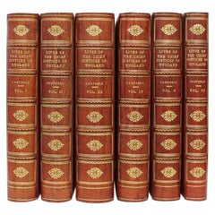 John Lord CAMPBELL. Das Leben der Obersten Richter von England. 6 BÄNDE - 1874