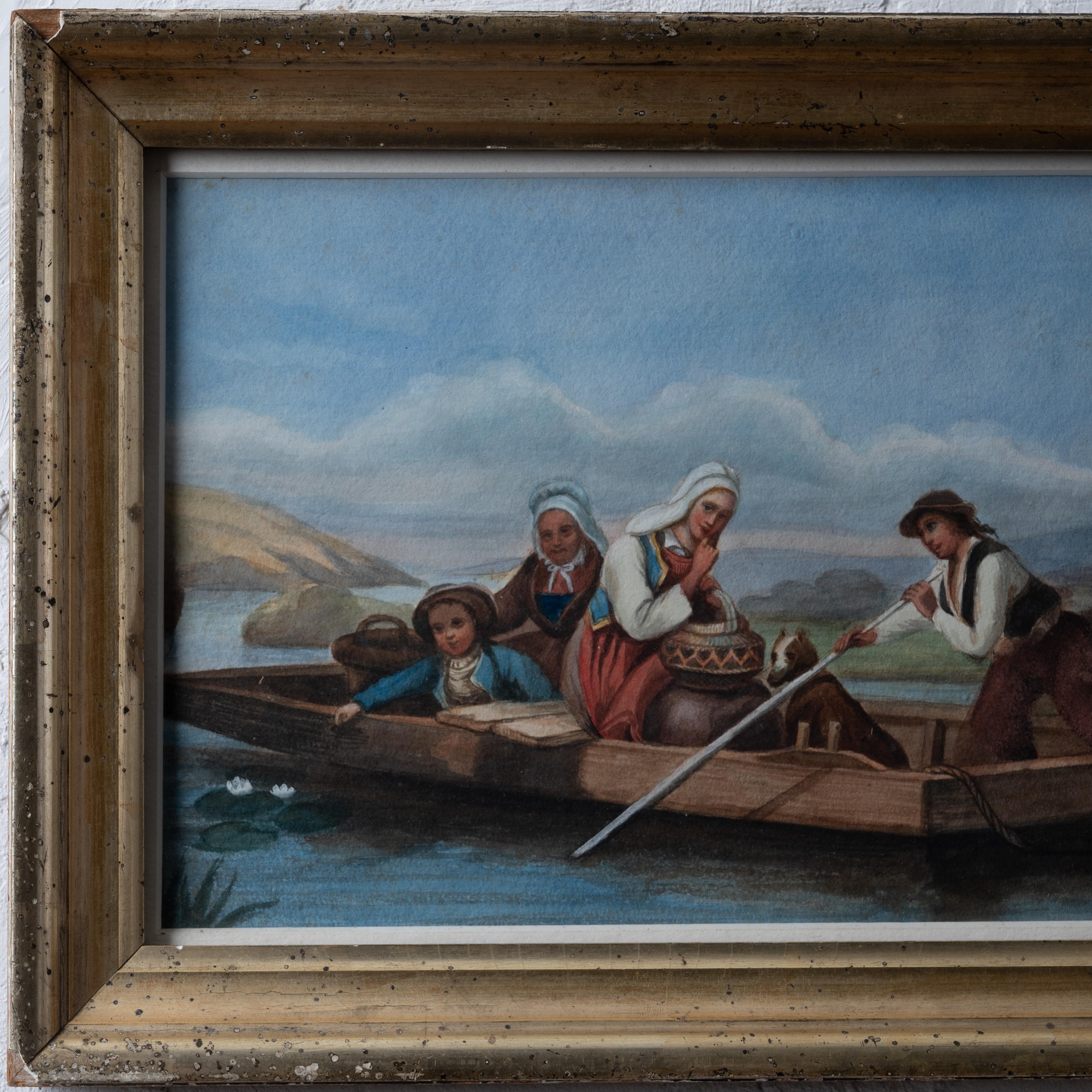 Peinture de John Tenniel d'après F. Marohn, provenant de la succession de William Astor Chanler en vente 1
