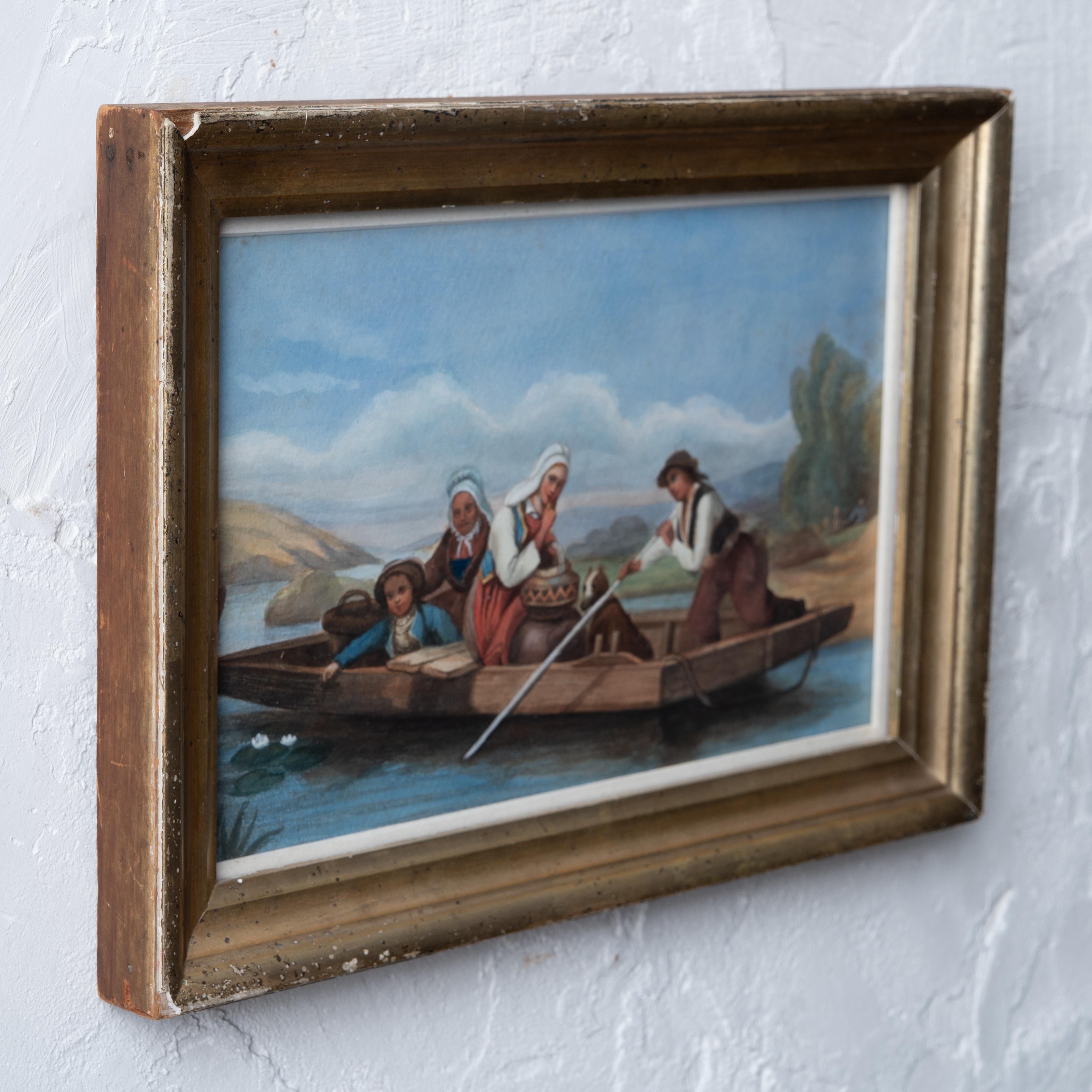 Peinture de John Tenniel d'après F. Marohn, provenant de la succession de William Astor Chanler en vente 2