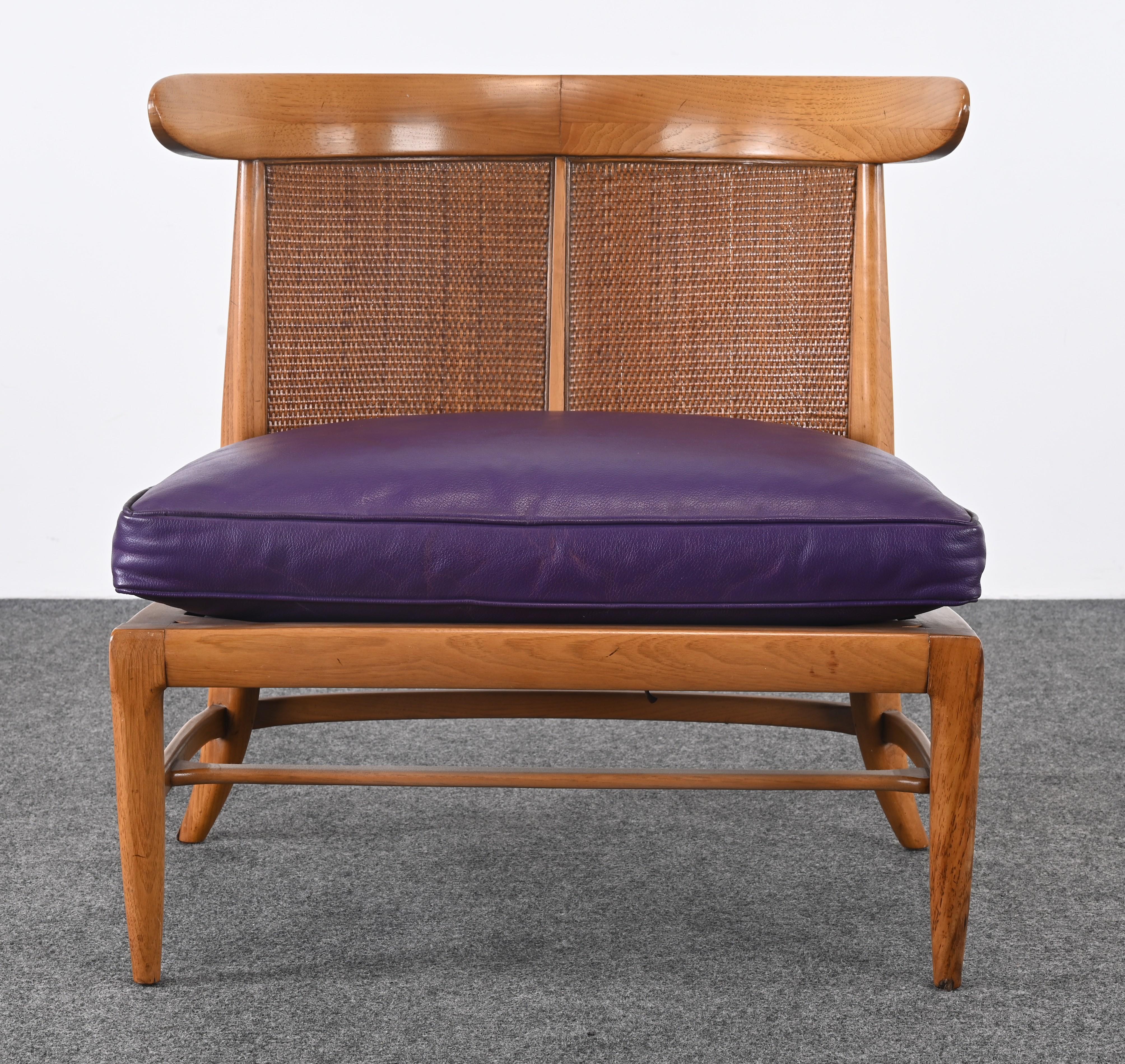 Mid-Century Modern John Lubberts and Lambert Mulder Slipper Chair for Tomlinson 1950
