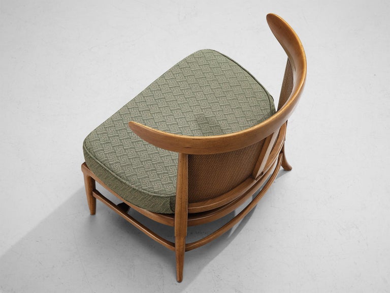 John Lubberts & Lambert Mulder for Tomlinson Pair of Chairs in Walnut In Good Condition In Waalwijk, NL