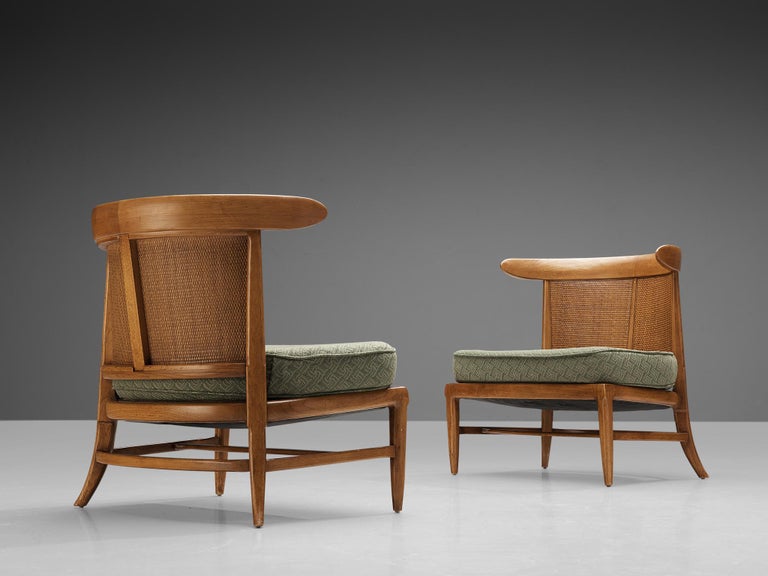 Mid-20th Century John Lubberts & Lambert Mulder for Tomlinson Pair of Chairs in Walnut