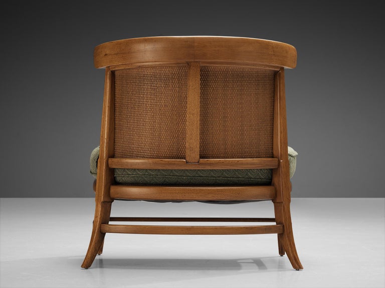 Cane John Lubberts & Lambert Mulder for Tomlinson Pair of Chairs in Walnut