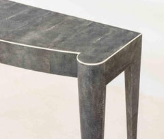 John Lyle Design Shagreen Console Table