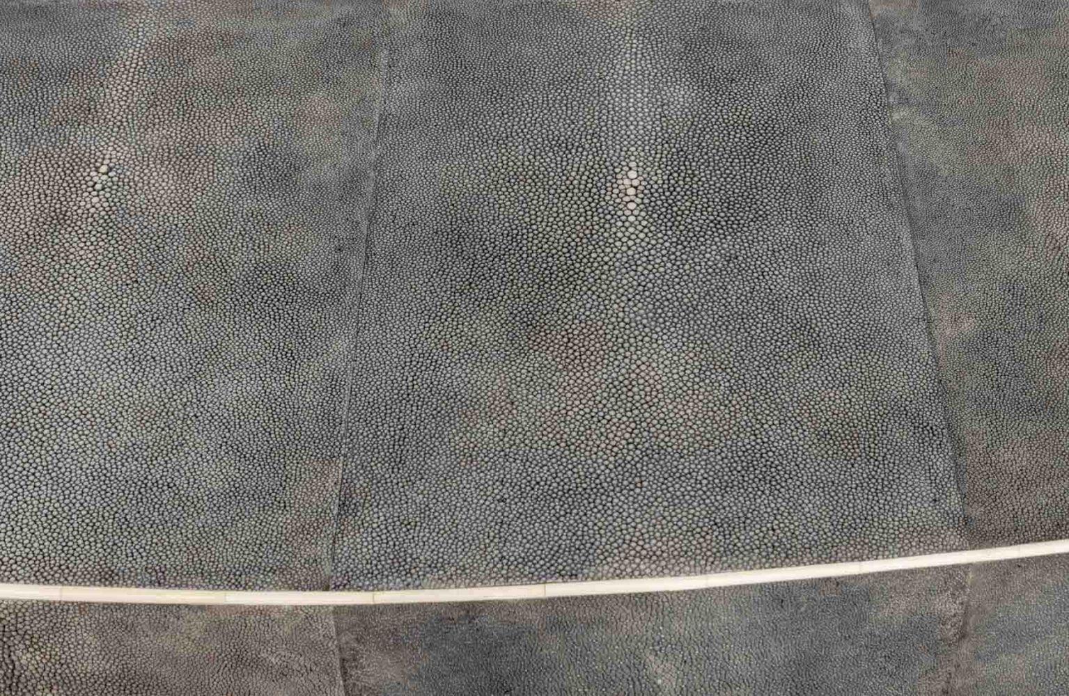 John Lyle Design Shagreen Console Table In Good Condition For Sale In Astoria, NY