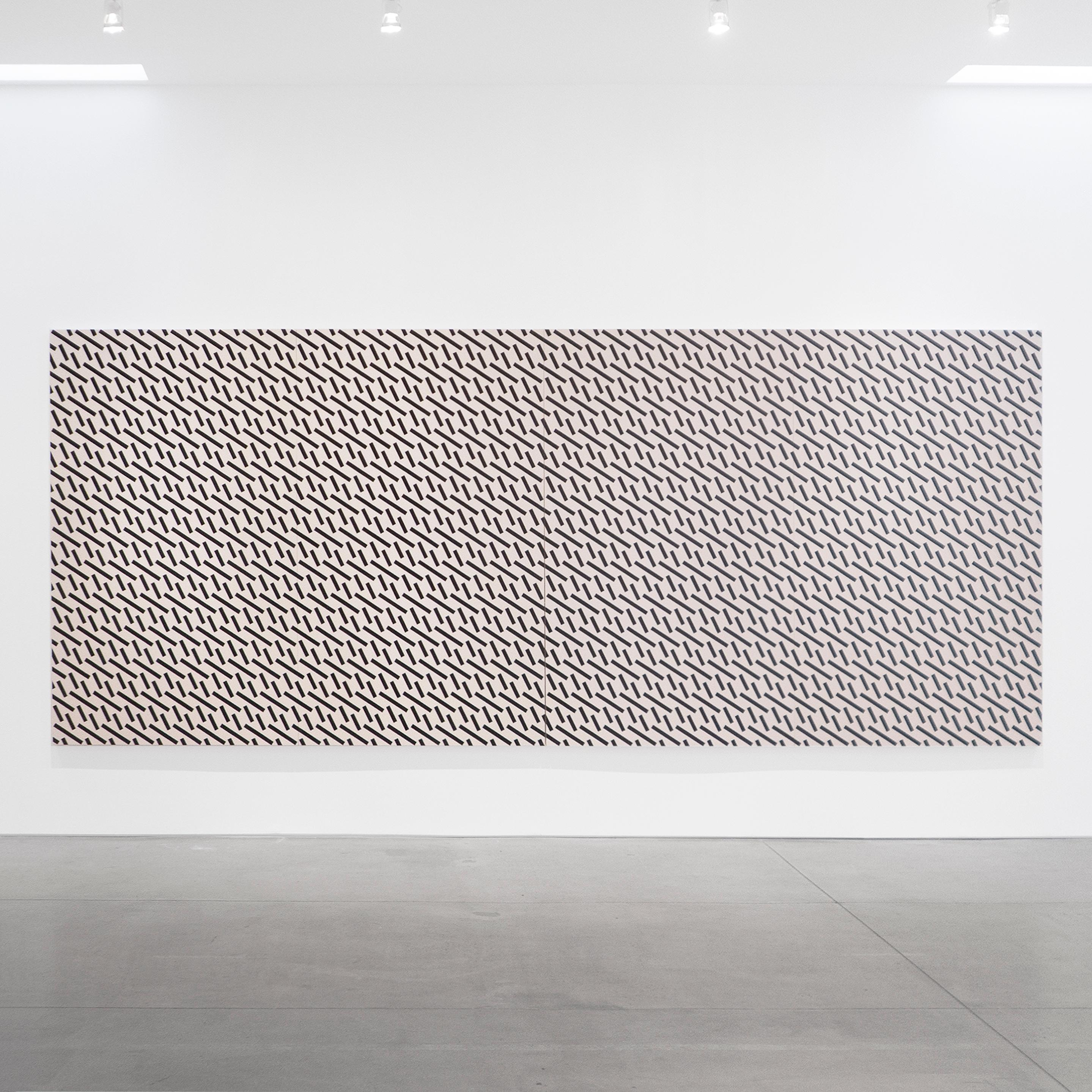 Untitled (BK3D) - Painting de John M. Miller