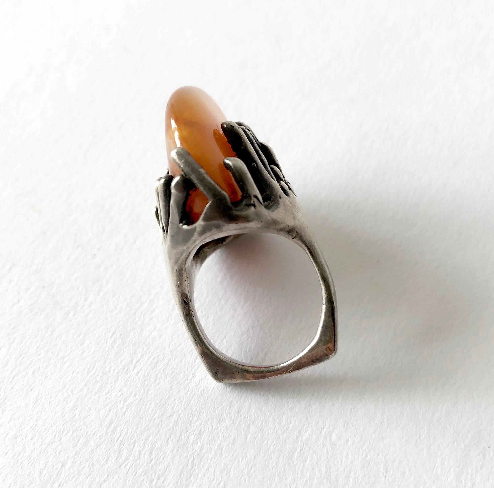 morgan sterling ring