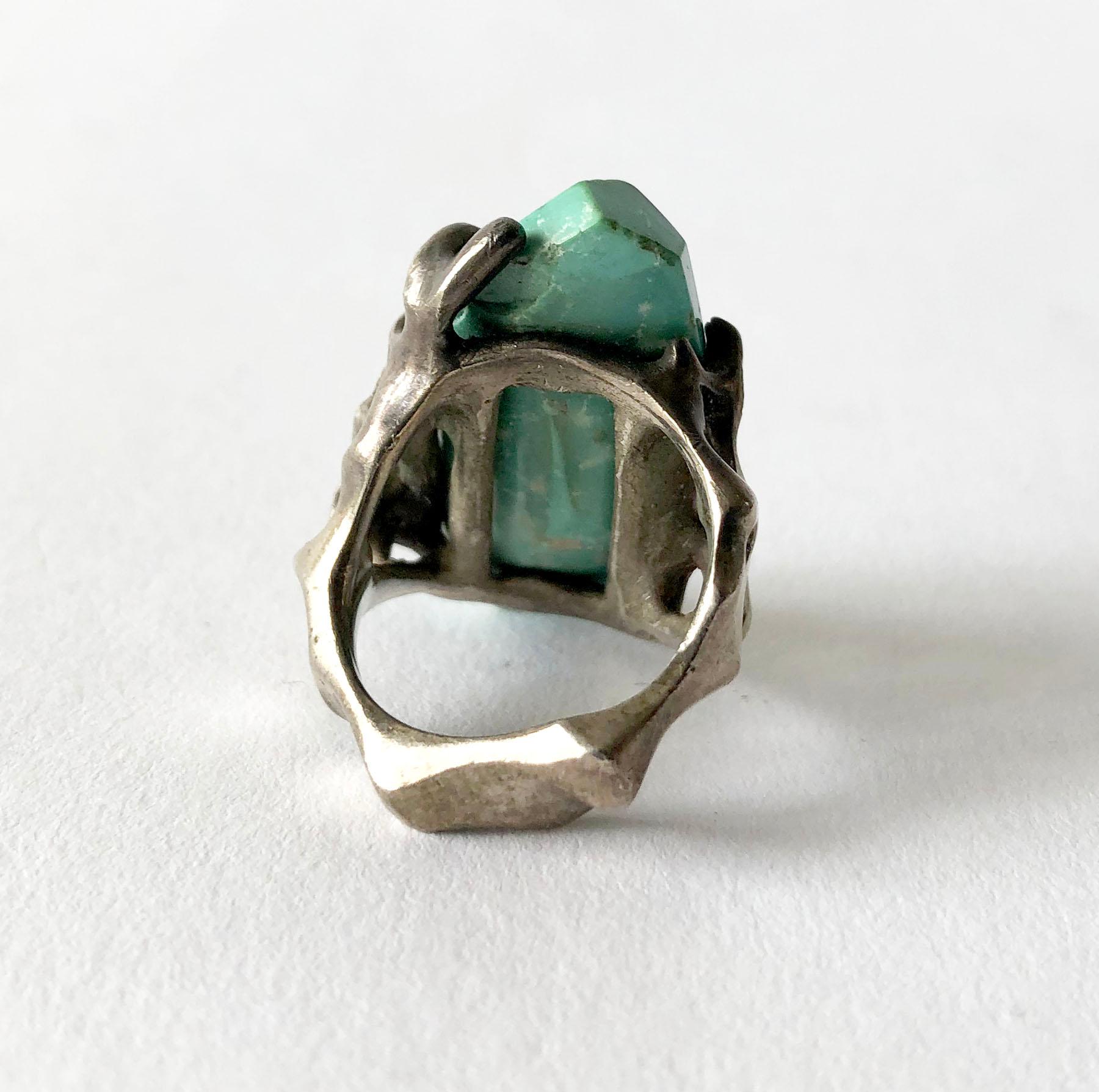 brutalist ring 1970s