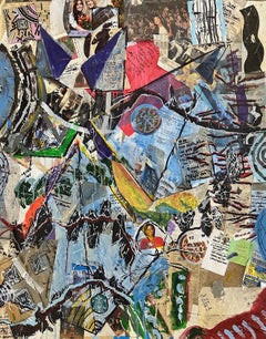John M. White, Selfie Notes, Pyramids & Passing Clouds #4, Unframed 