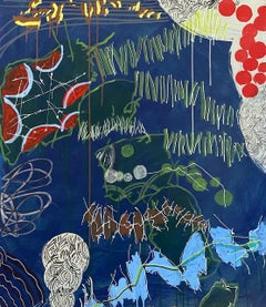 John M. White, Bird Opera With Passing Clouds #5, Unframed