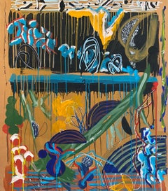 John M. White, Birds on Wires #42, Unframed