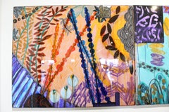 John M. White, Solimar Beach Elements #9 (triptych) Wood Panel w/ Resin coating