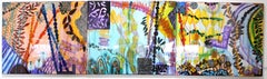 John M. White, Solimar Beach Elements #9 (triptych) Wood Panel w/ Resin coating