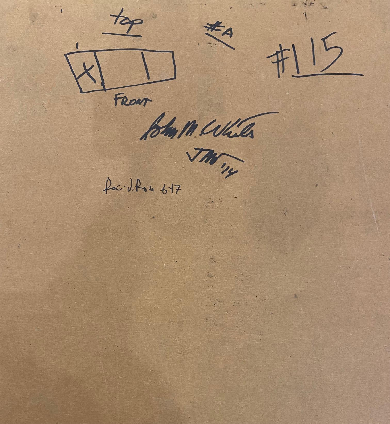 John M. White, Untitled #115A, Unframed For Sale 5