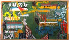 John M. White, Bird Opera #2, Diptych, Unframed
