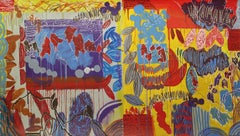 John M. White, Vogel Oper #59, Diptychon, ungerahmt