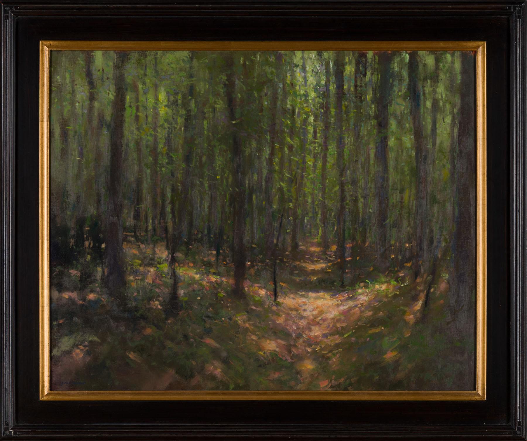 Vertiefung Woods – Painting von John MacDonald