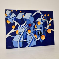 John Mackay Original Abstract Oil Painting