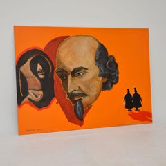 John Mackay Original Oil Painting, Double Sided