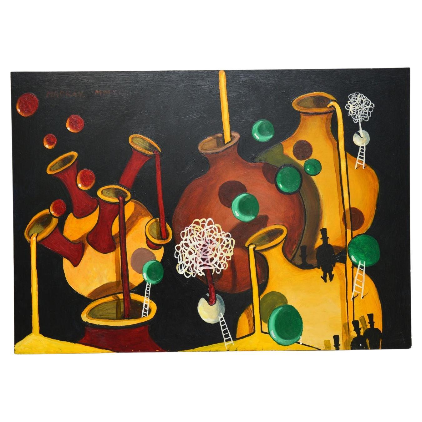Pittura ad olio originale di John Mackay