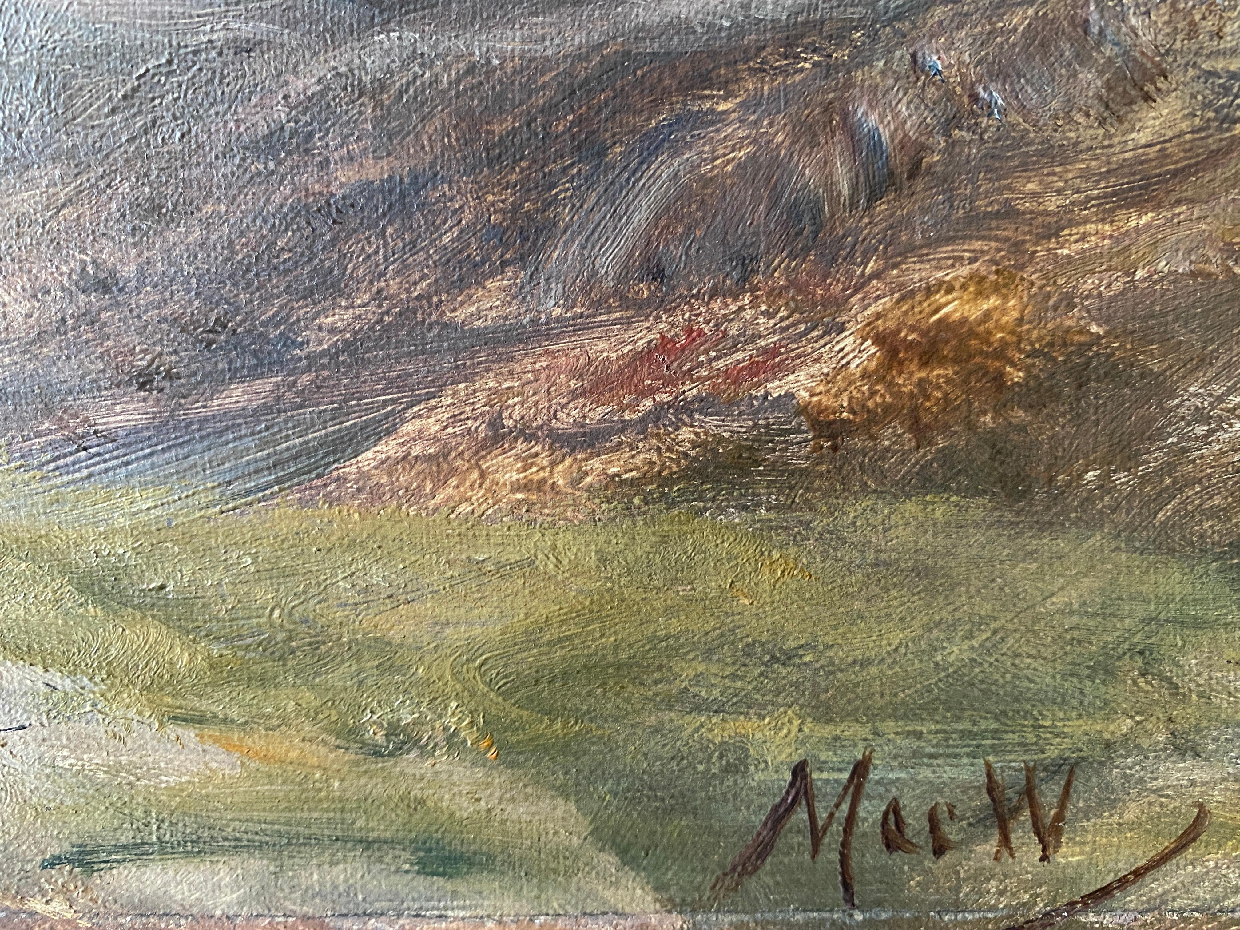 John MacWhirter - Skye from Loch Alsh - Painting by John Macwhirter