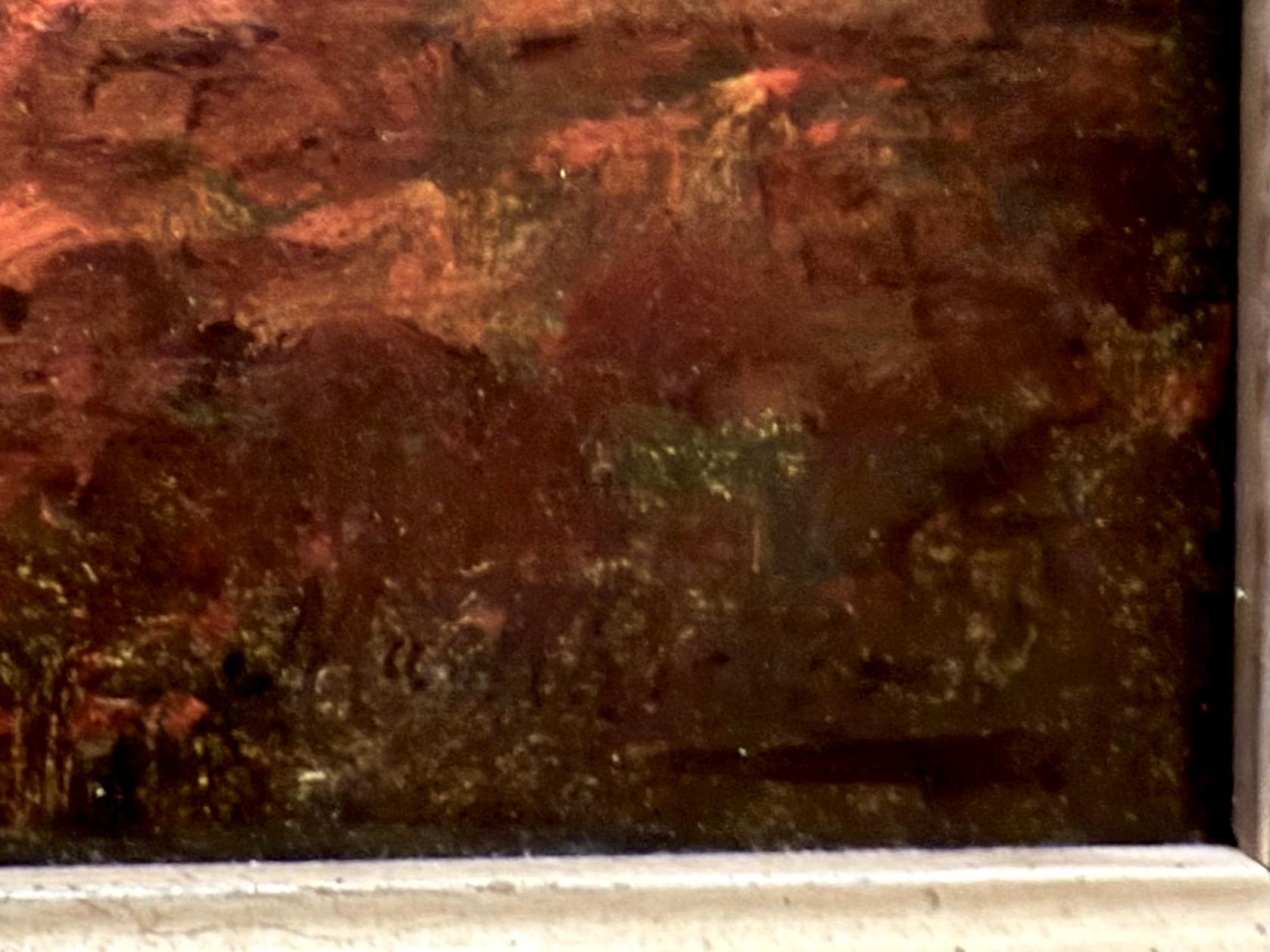 Stehende Steine im Machrie Moor, Schottland in der Abenddämmerung, 19. Jahrhundert, Öl auf Leinwand im Angebot 11