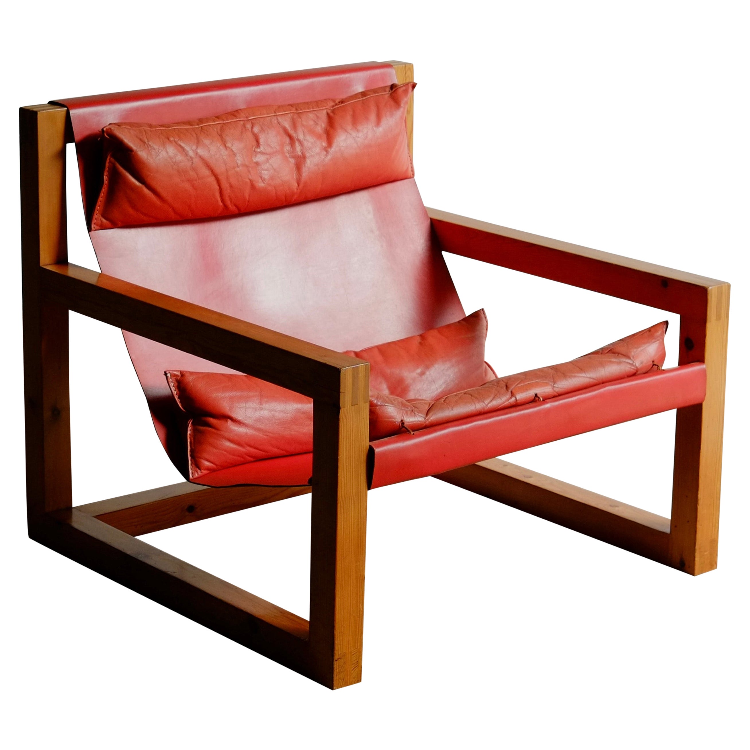 John Makepeace Sling Armchair For Liberty 
Co, 1970
s