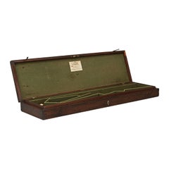 Antique John Manton Mahogany Sporting Shotgun Case