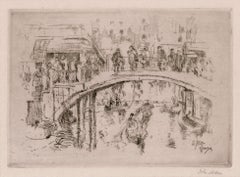 'Bridge, Venice' — Turn of the Century American Impressionism